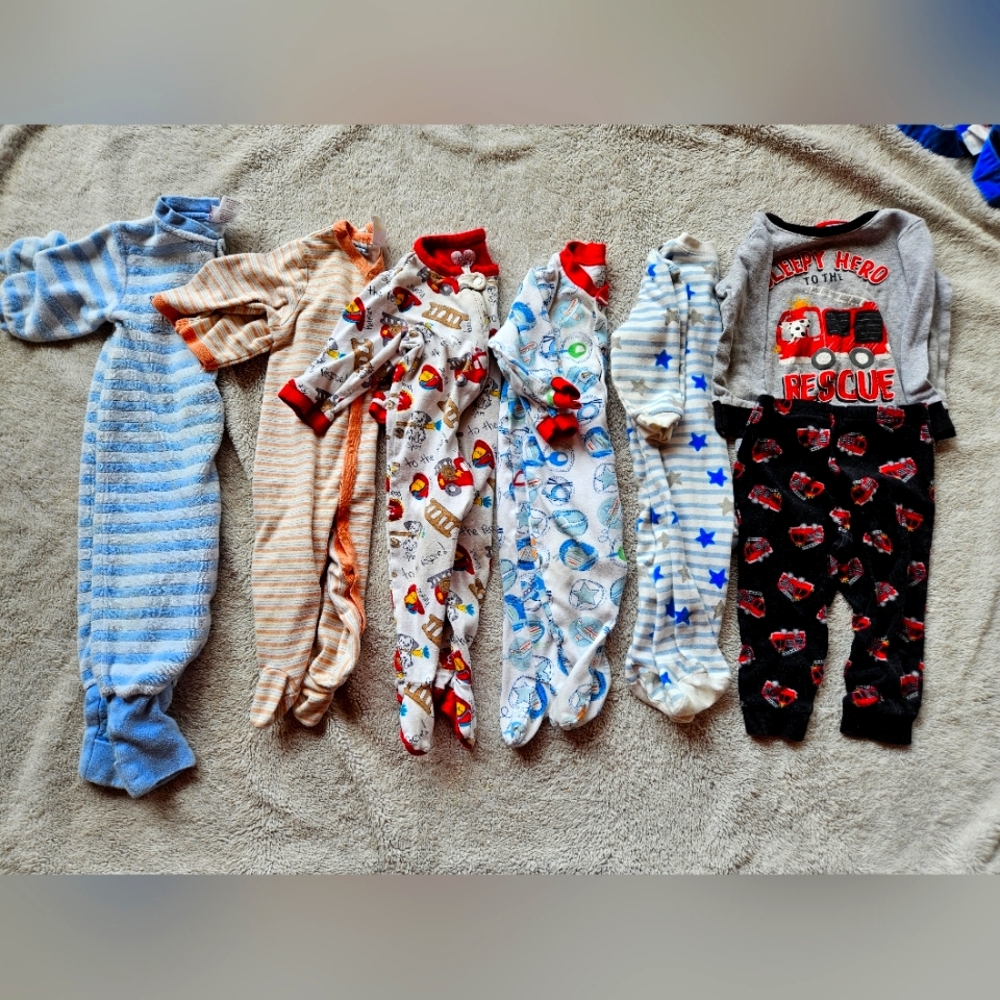 6-12 baby sleepers pjs